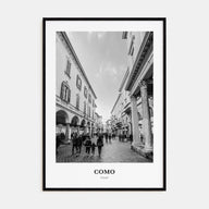 Como Portrait B&W No 2 Poster