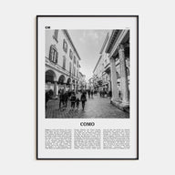 Como Travel B&W No 2 Poster