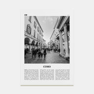 Como Travel B&W No 2 Poster