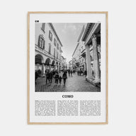 Como Travel B&W No 2 Poster