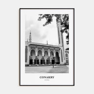 Conakry Portrait B&W Poster