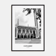 Conakry Portrait B&W Poster
