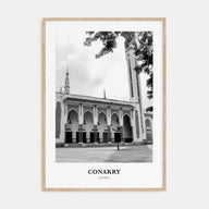 Conakry Portrait B&W Poster