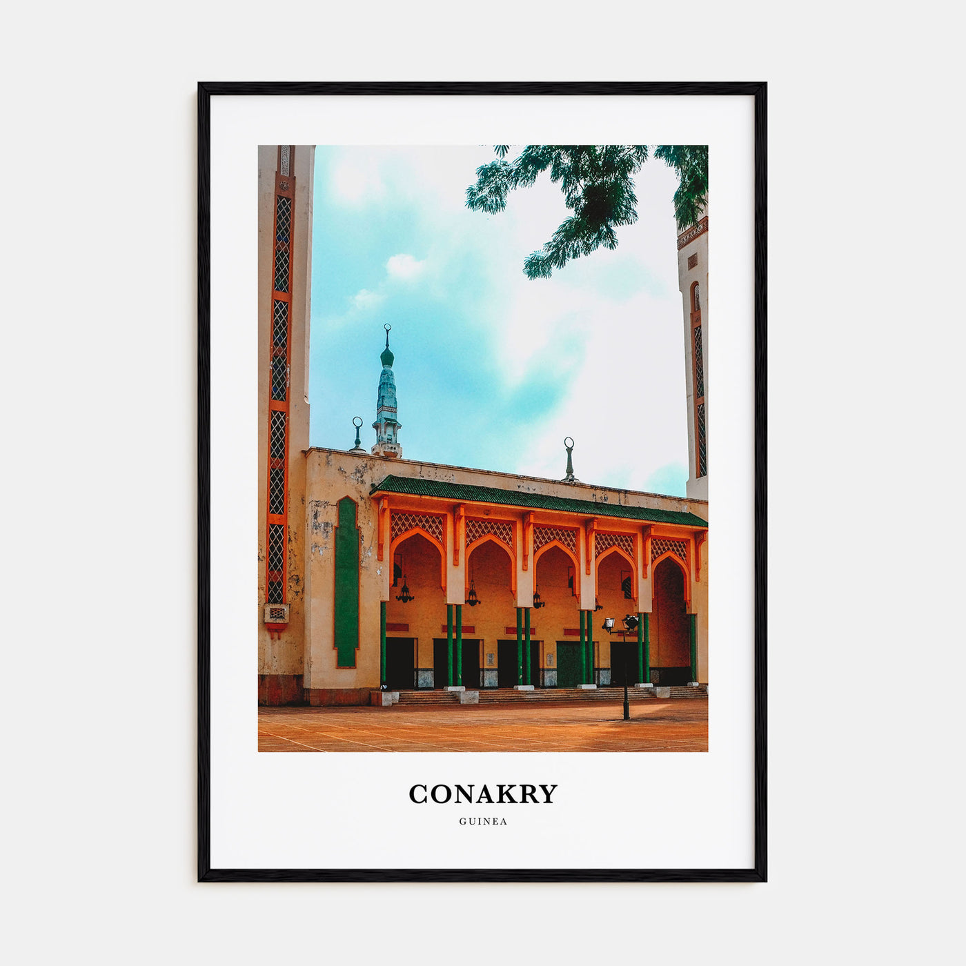 Conakry Portrait Color Poster