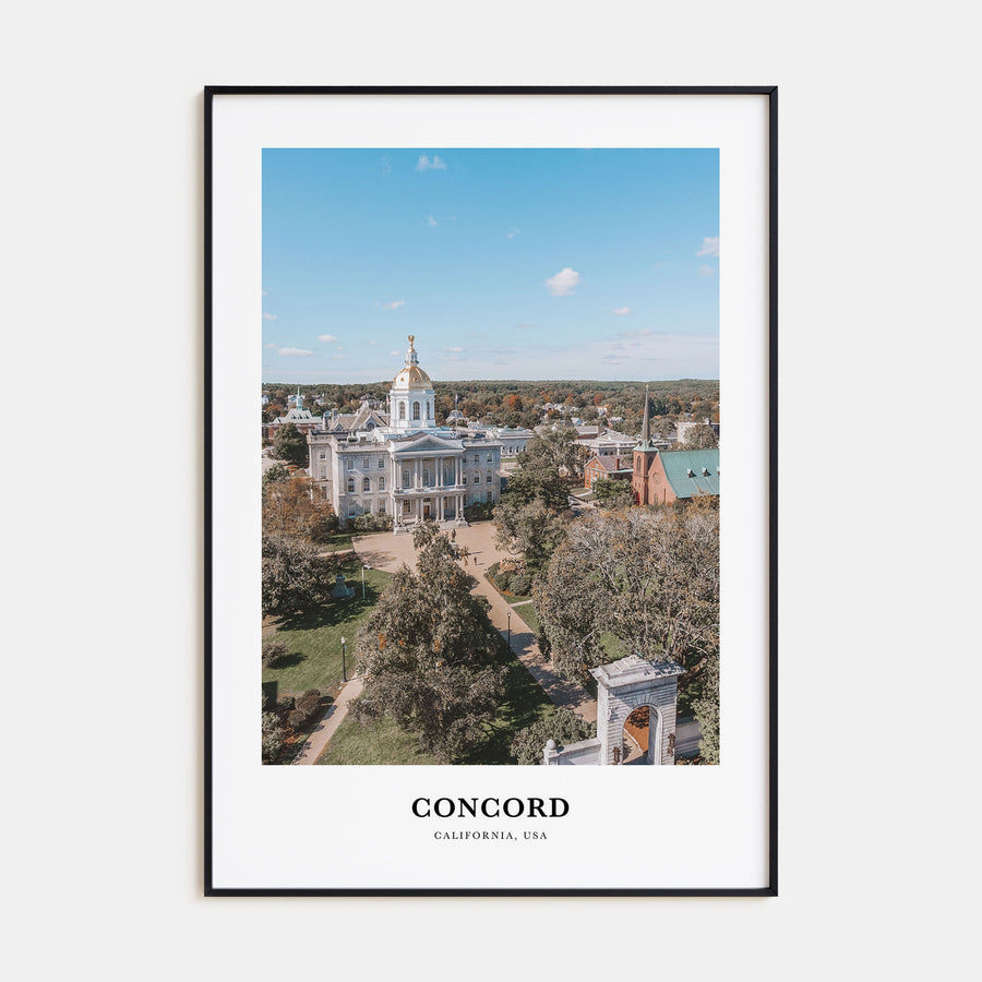Concord Portrait Color Poster