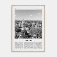 Concord Travel B&W Poster
