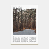 Congaree National Park Travel Color Poster
