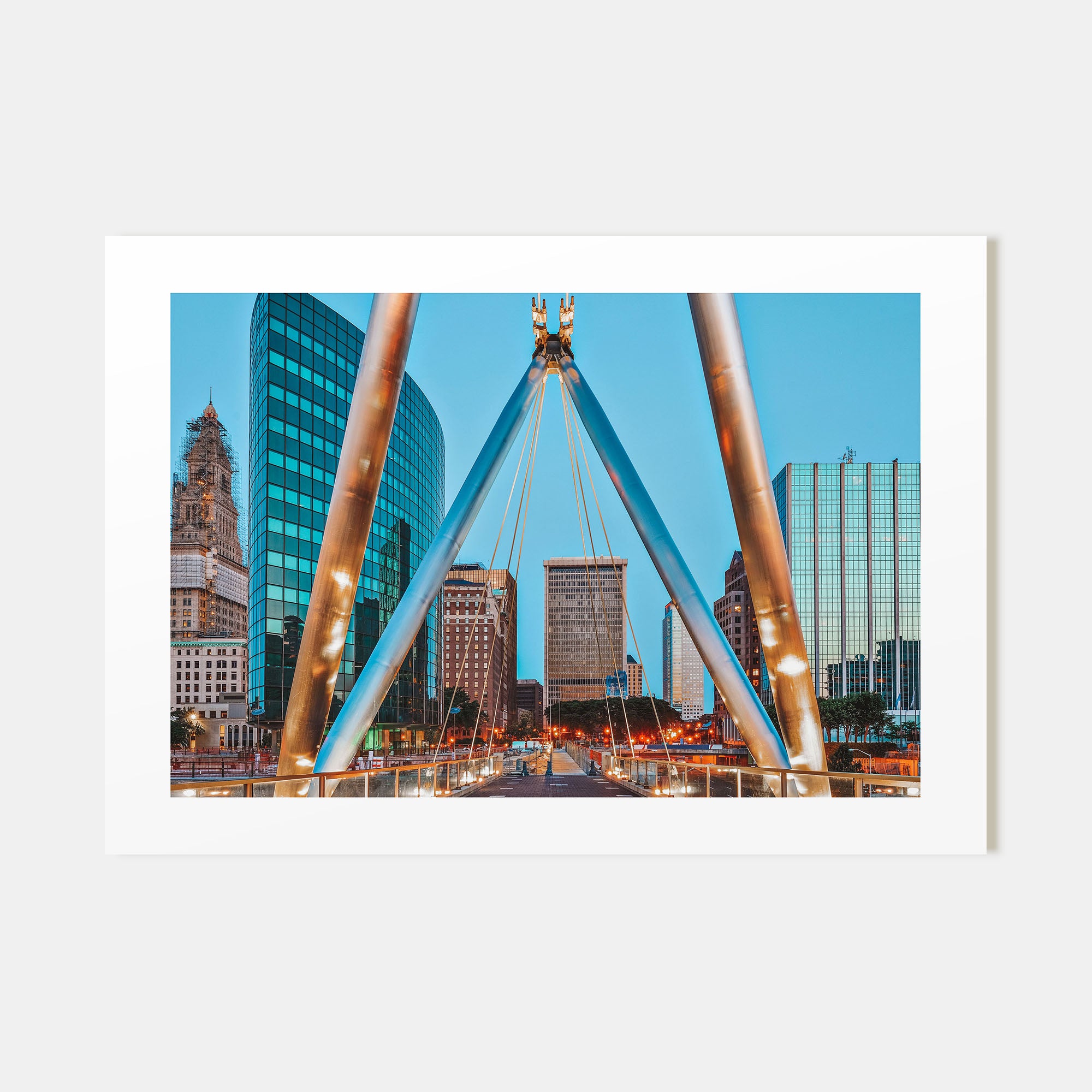 Connecticut Landscape Color Poster