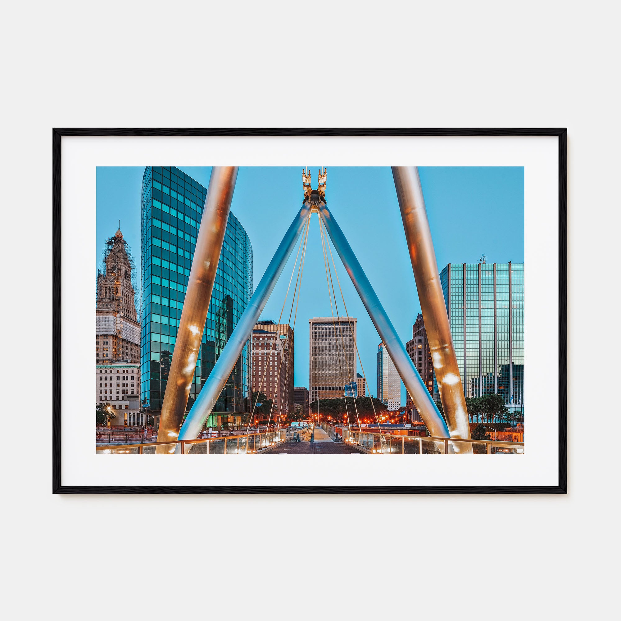 Connecticut Landscape Color Poster