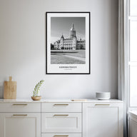 Connecticut Portrait B&W Poster
