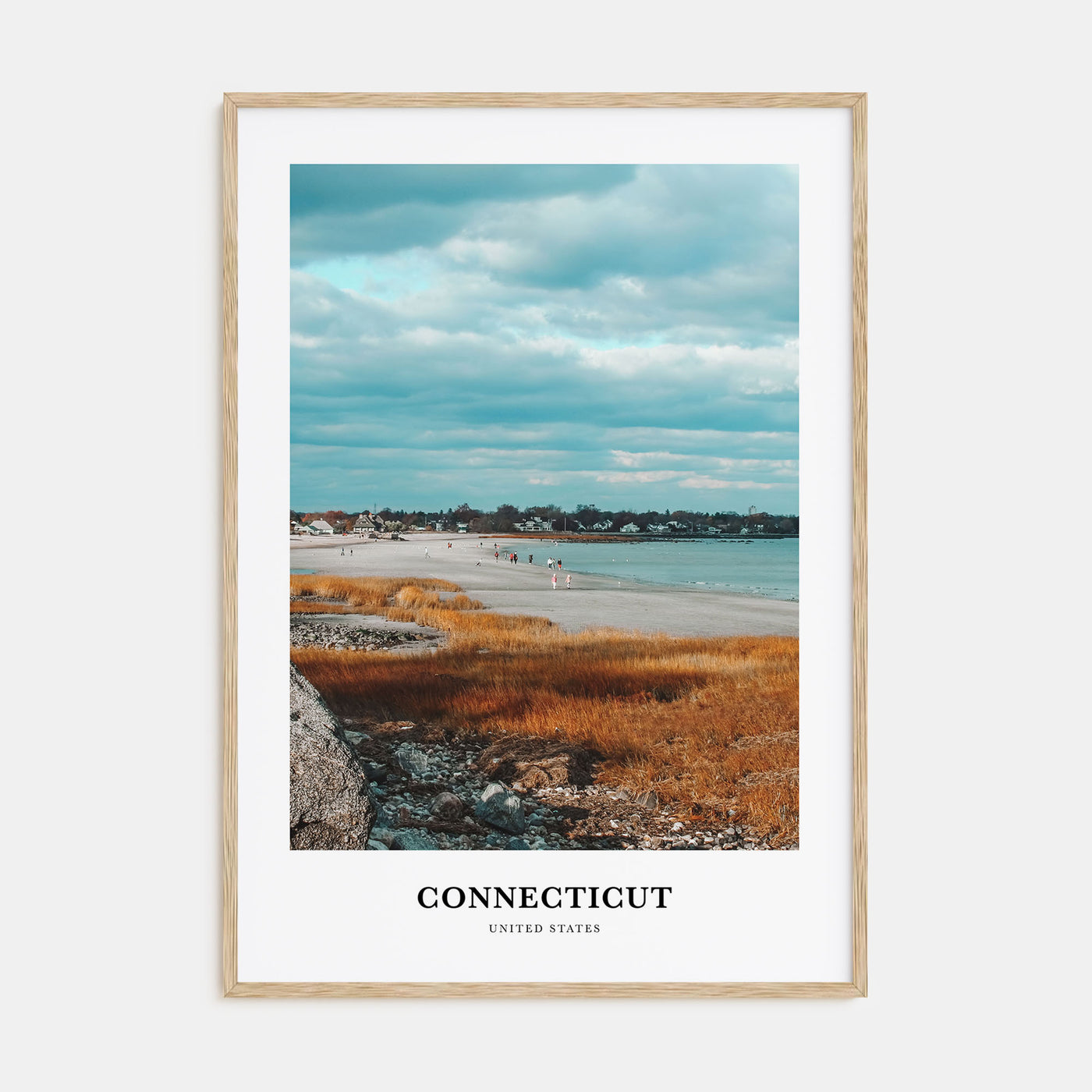 Connecticut Portrait Color No 1 Poster