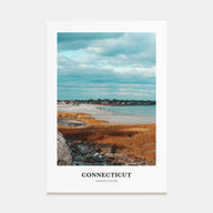 Connecticut Portrait Color No 1 Poster