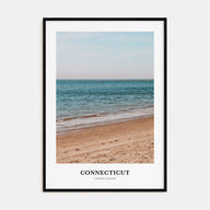 Connecticut Portrait Color No 2 Poster