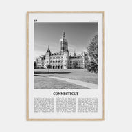 Connecticut Travel B&W No 2 Poster