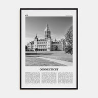 Connecticut Travel B&W No 2 Poster