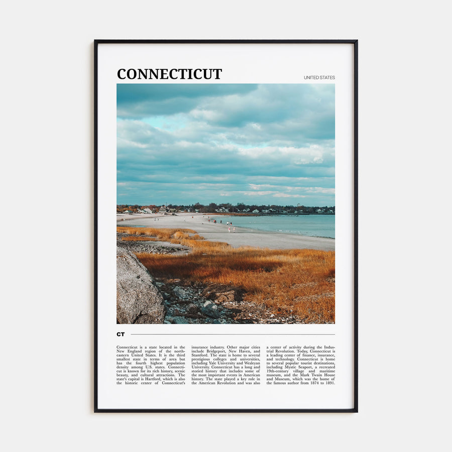 Connecticut Travel Color No 1 Poster