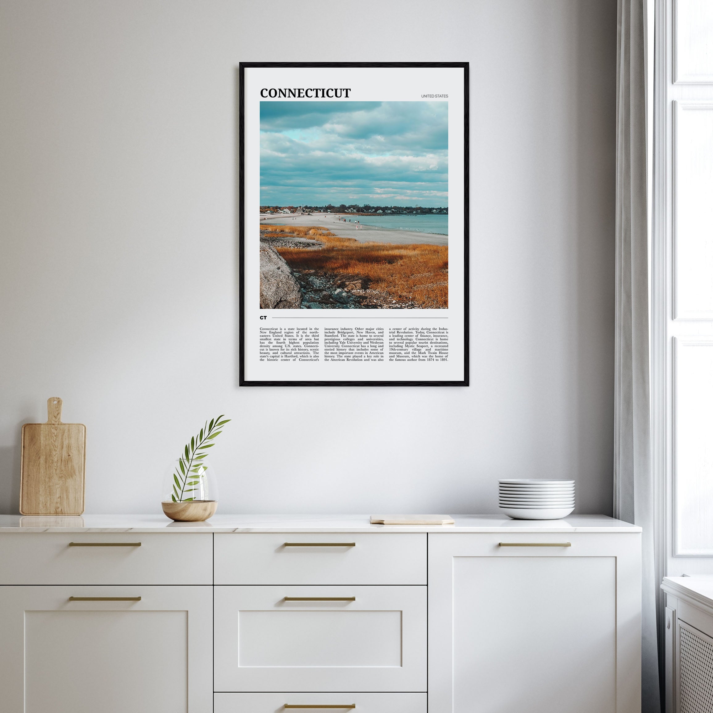Connecticut Travel Color No 1 Poster