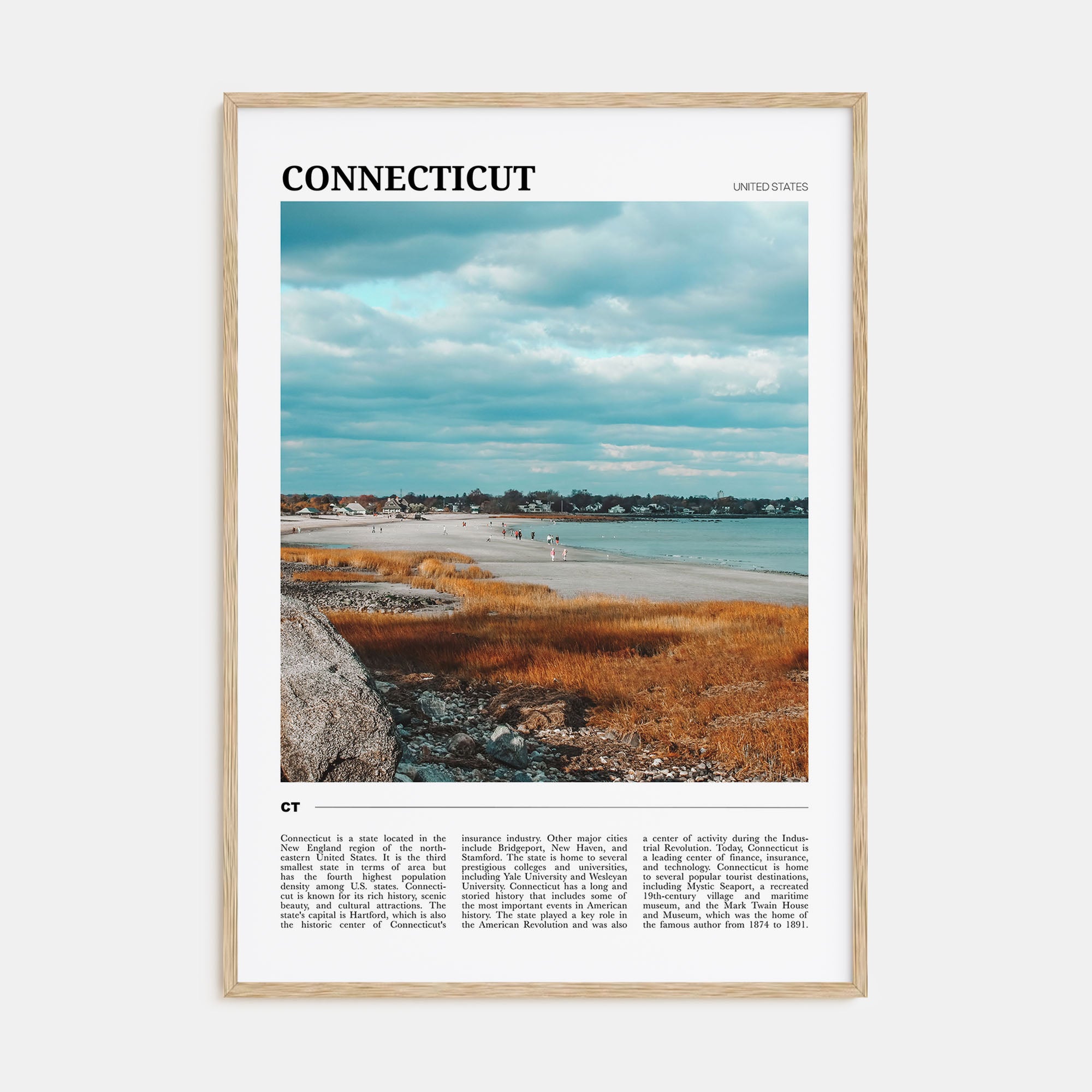 Connecticut Travel Color No 1 Poster