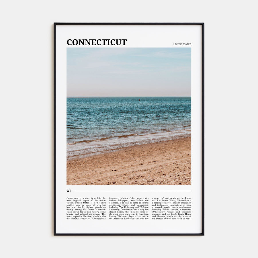 Connecticut Travel Color No 2 Poster