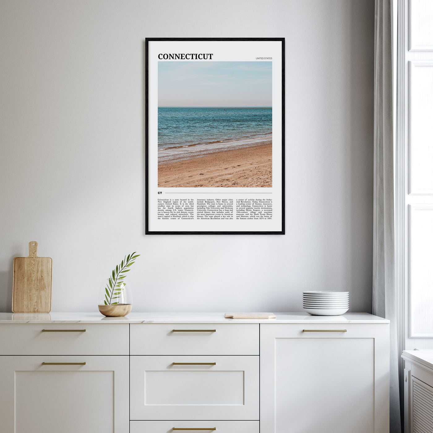 Connecticut Travel Color No 2 Poster