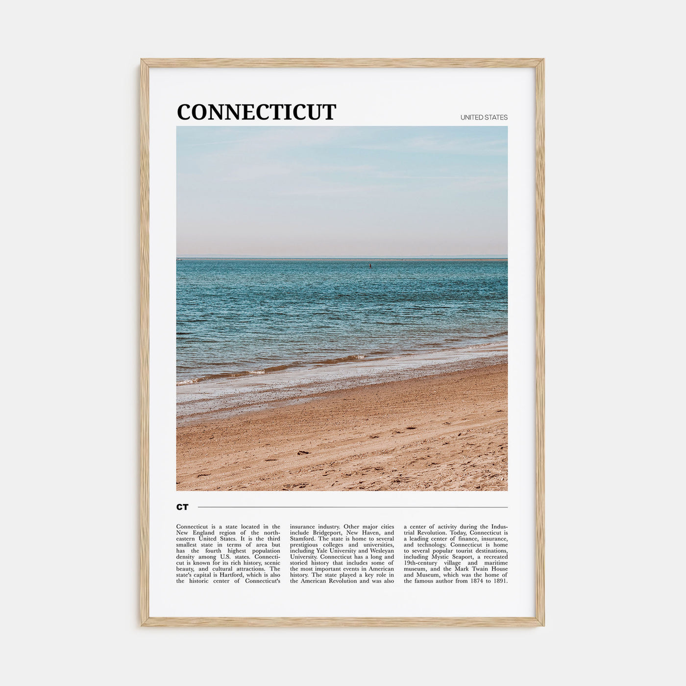 Connecticut Travel Color No 2 Poster
