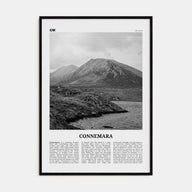 Connemara Travel B&W Poster