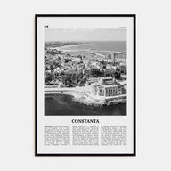 Constanta Travel B&W Poster