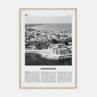 Constanta Travel B&W Poster