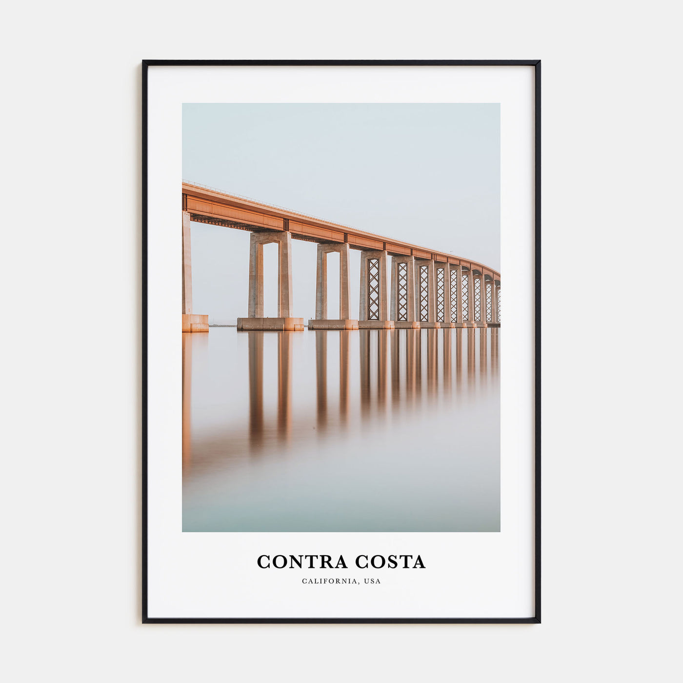 Contra Costa Portrait Color Poster