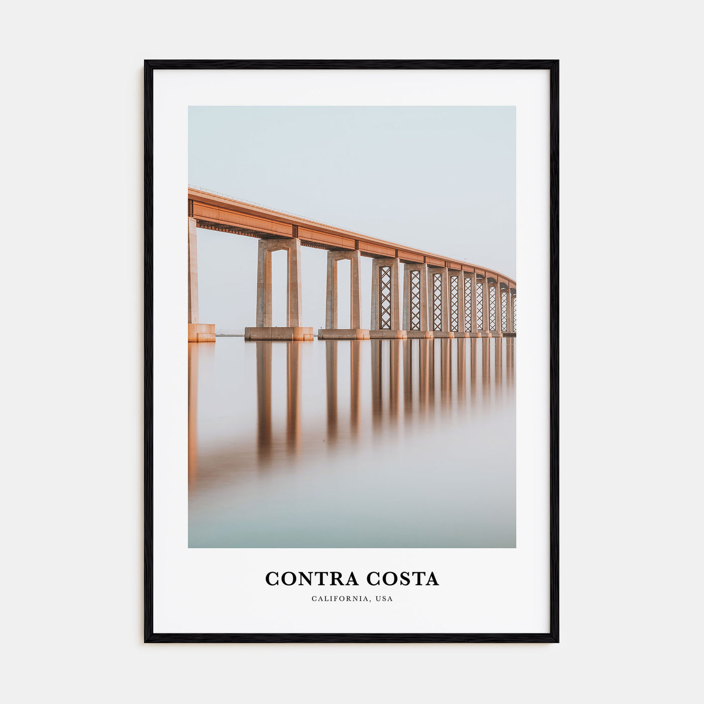 Contra Costa Portrait Color Poster