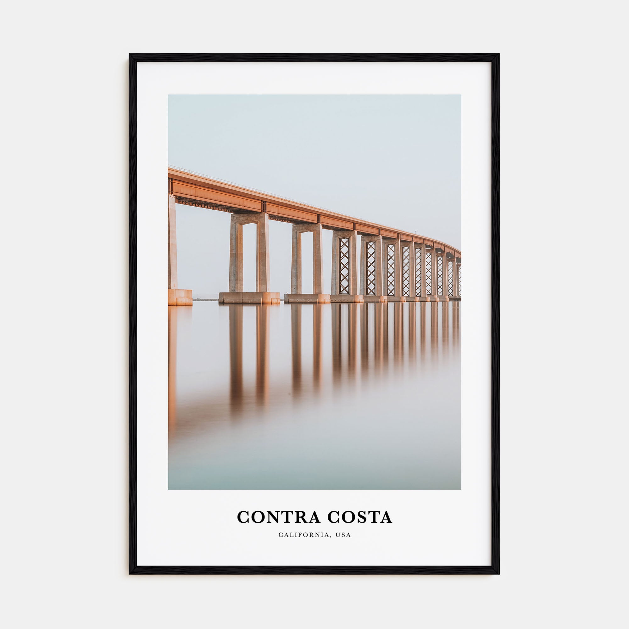 Contra Costa Portrait Color Poster