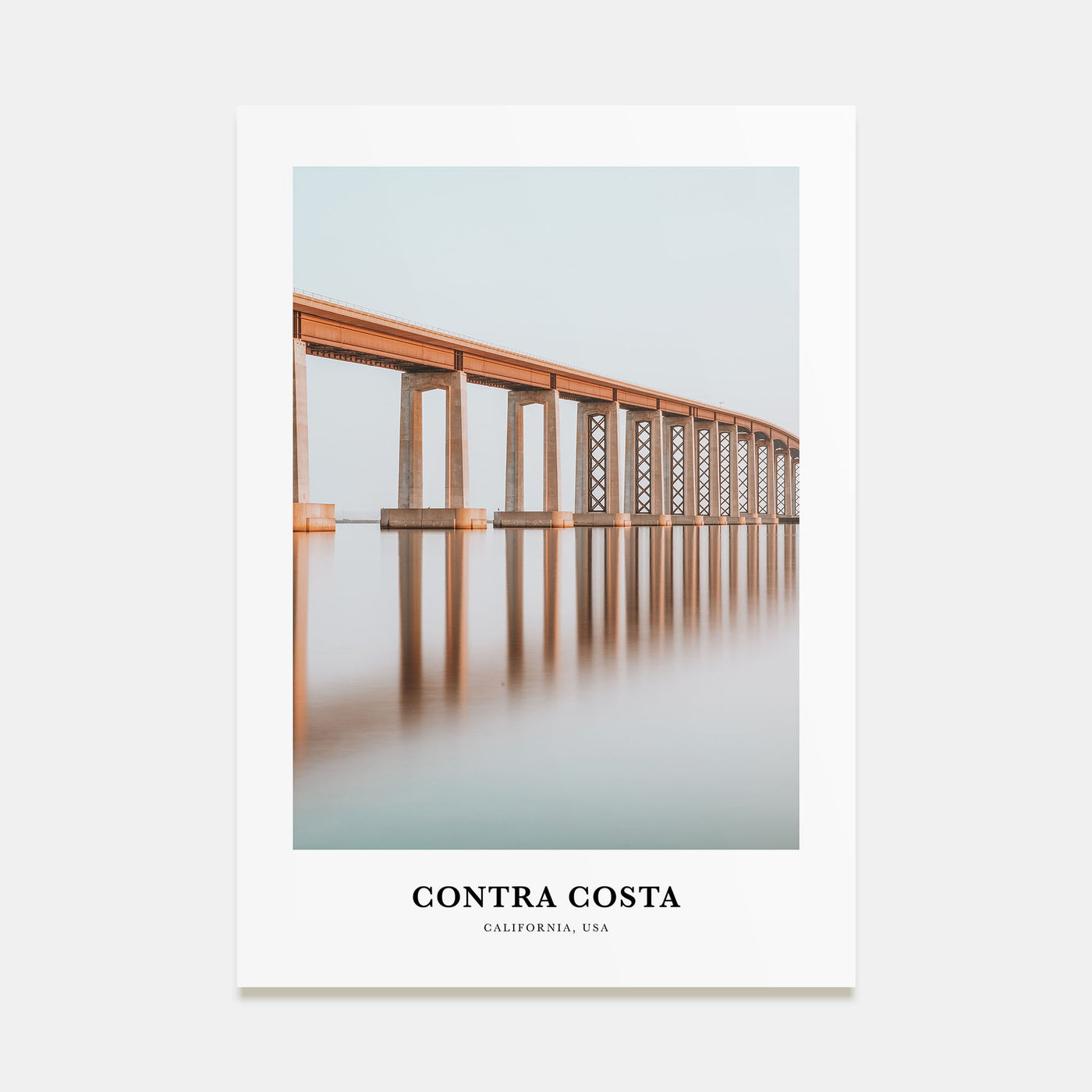 Contra Costa Portrait Color Poster