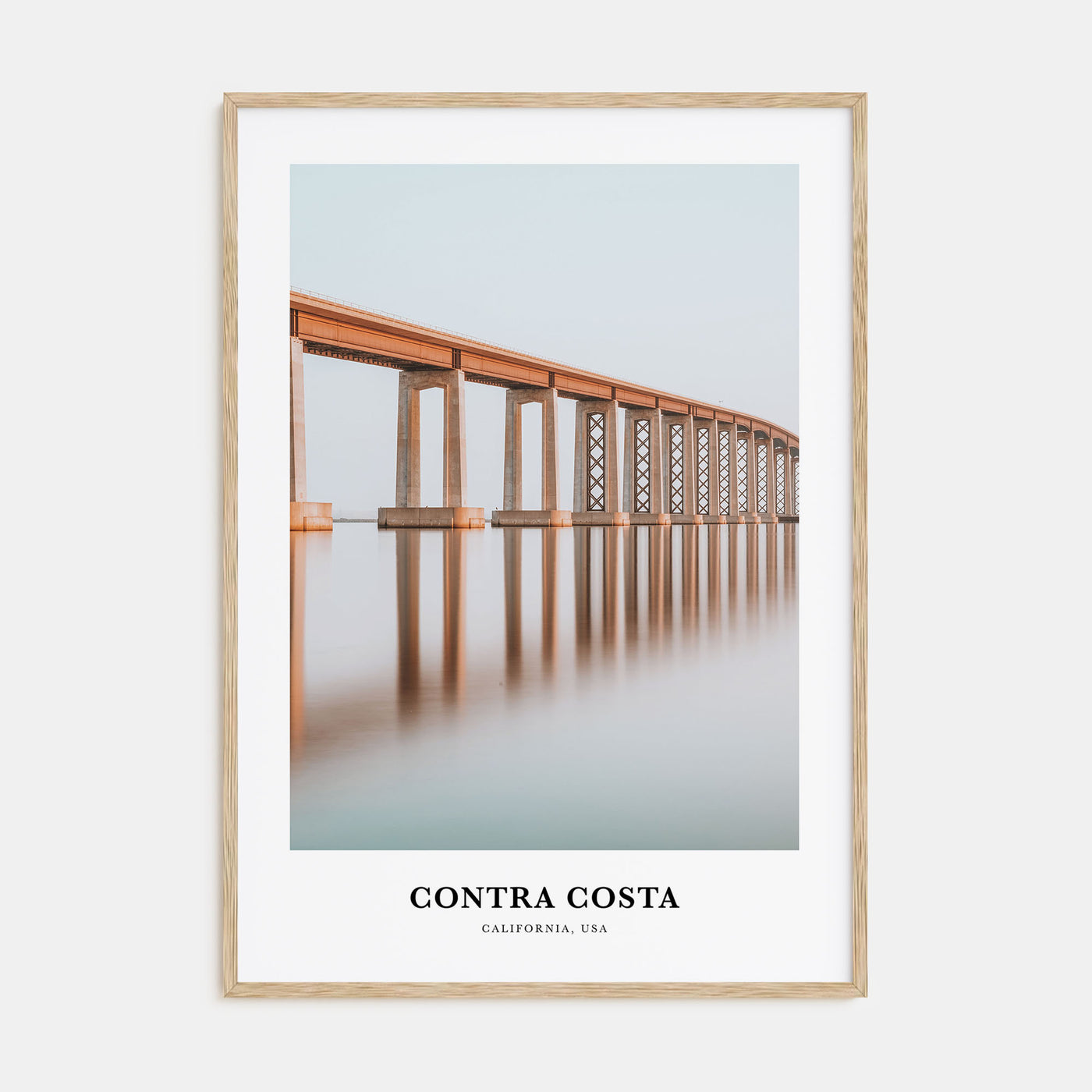 Contra Costa Portrait Color Poster
