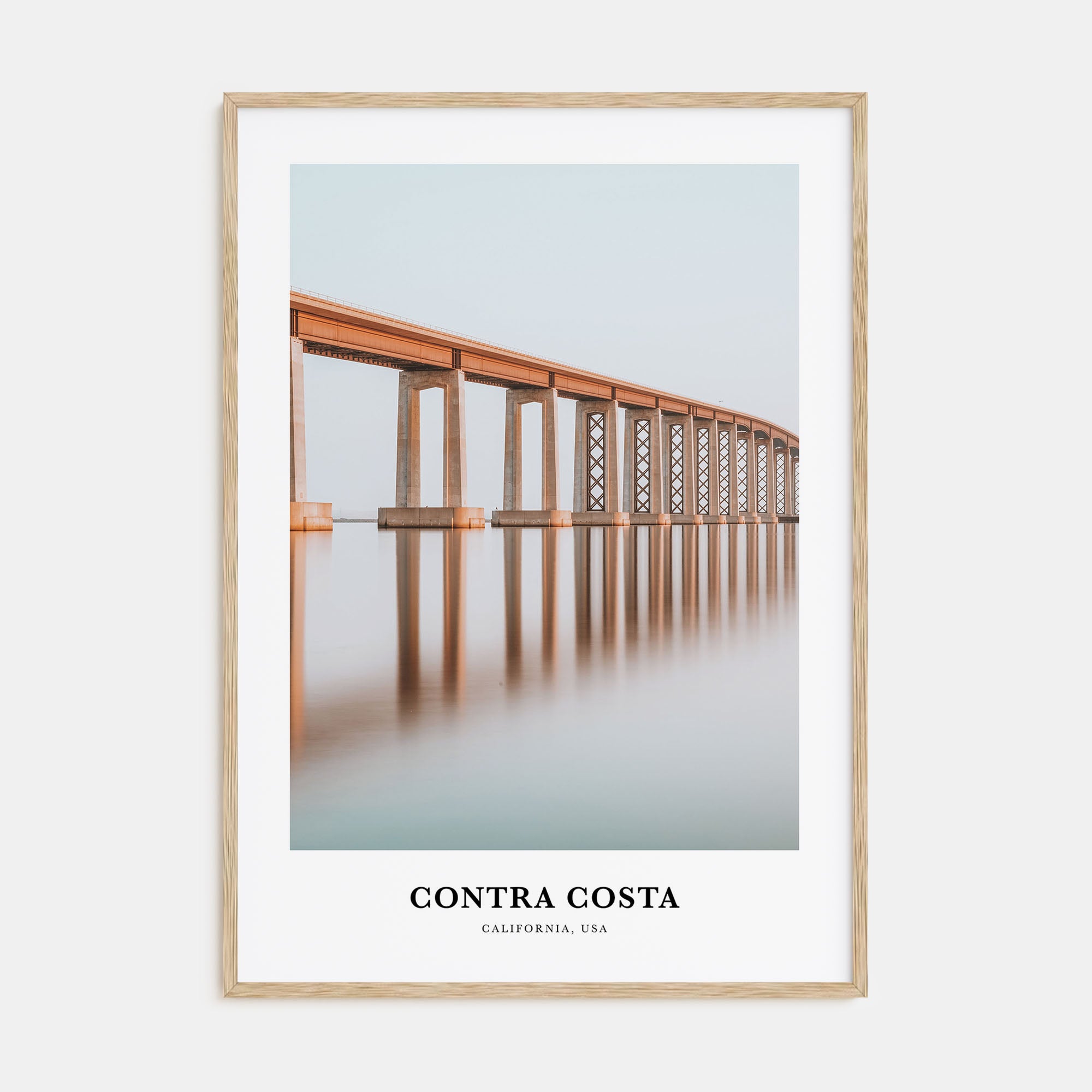 Contra Costa Portrait Color Poster