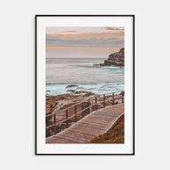Coogee Beach Photo Color No 2 Poster