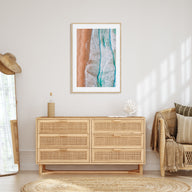 Coogee Beach Photo Color No 3 Poster