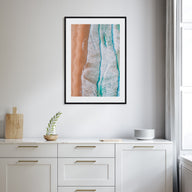 Coogee Beach Photo Color No 3 Poster