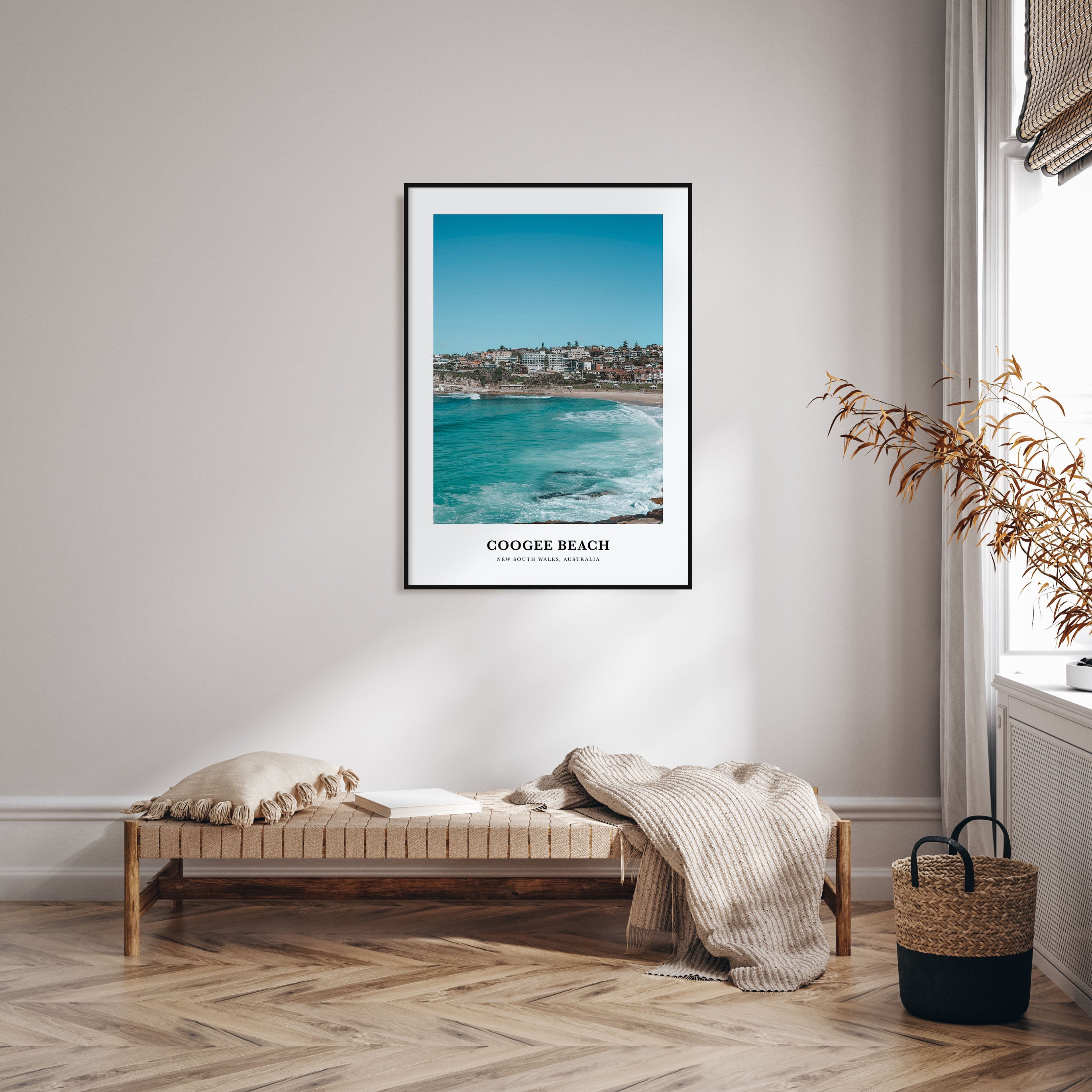Coogee Beach Portrait Color No 2 Poster