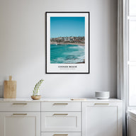 Coogee Beach Portrait Color No 2 Poster