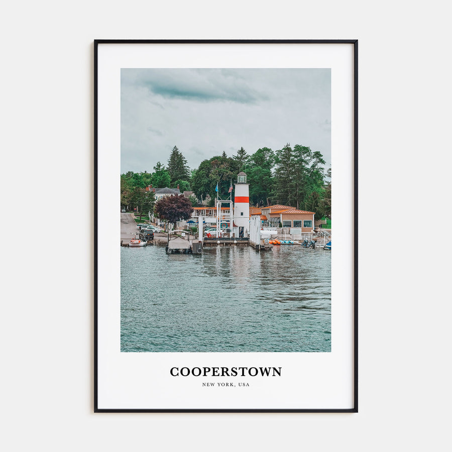 Cooperstown Portrait Color Poster
