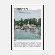Cooperstown Travel Color Poster