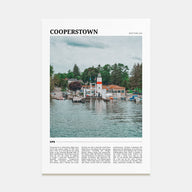 Cooperstown Travel Color Poster