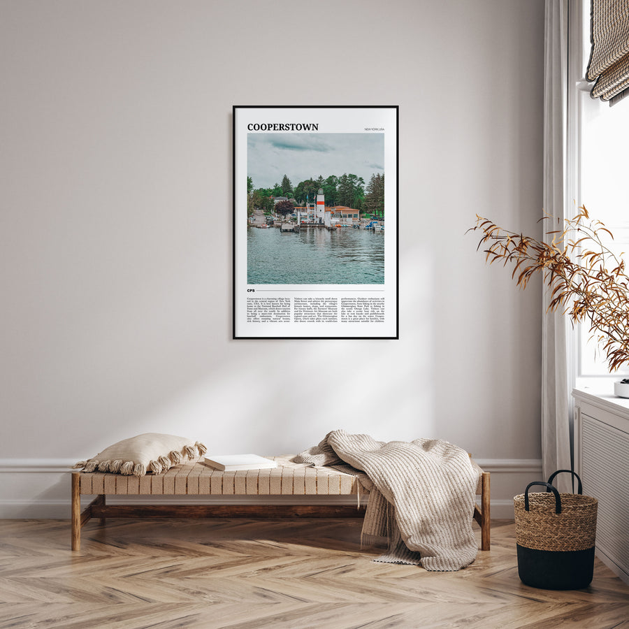 Cooperstown Travel Color Poster