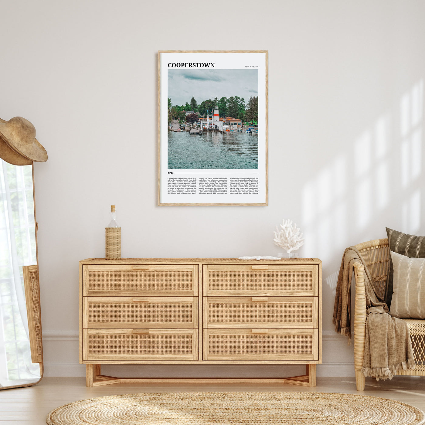 Cooperstown Travel Color Poster