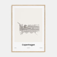 Copenhagen Drawn No 1 Poster