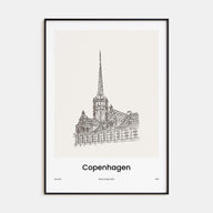 Copenhagen Drawn No 2 Poster