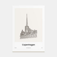 Copenhagen Drawn No 2 Poster