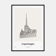 Copenhagen Drawn No 2 Poster