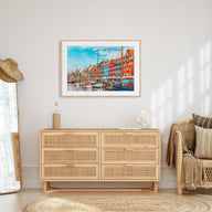 Copenhagen Landscape Color Poster