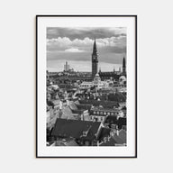 Copenhagen Photo B&W No 1 Poster